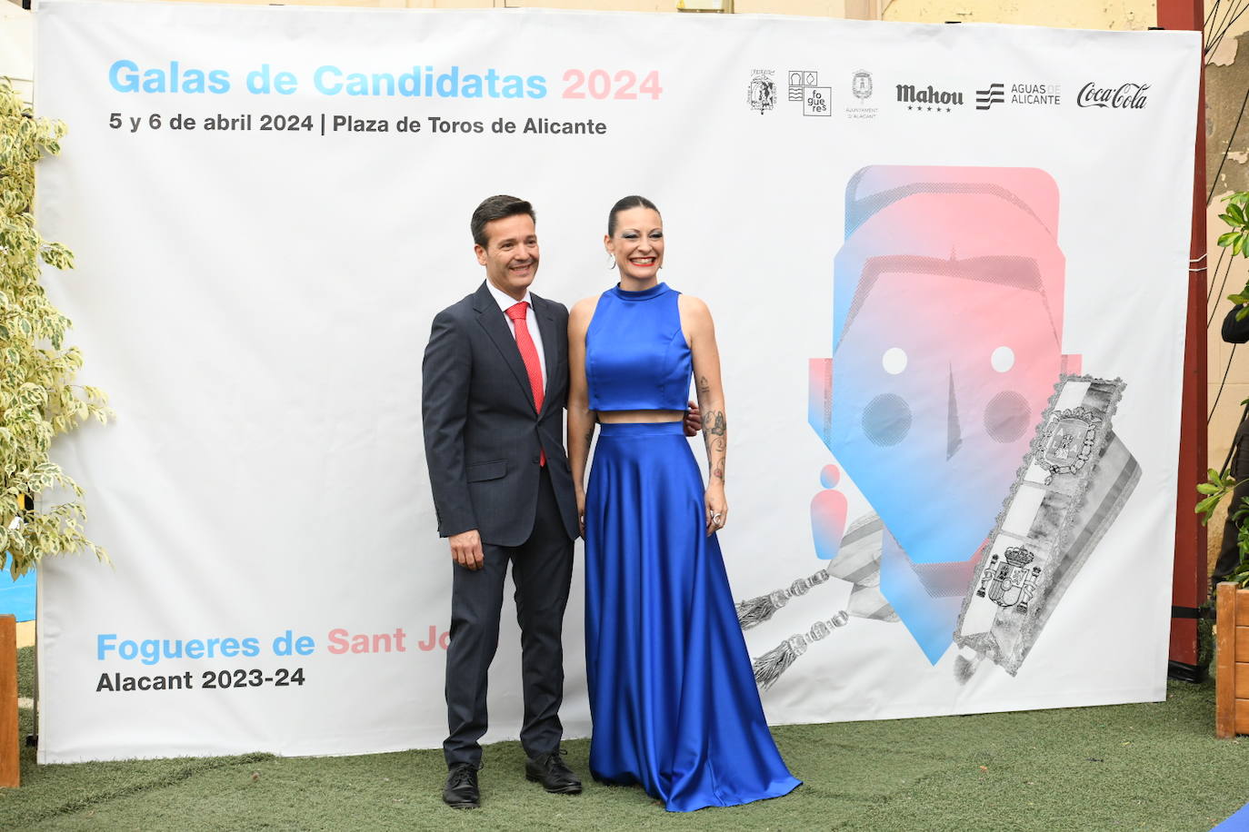 Estos son los vestidos en la gala de las candidatas a bellea del foc