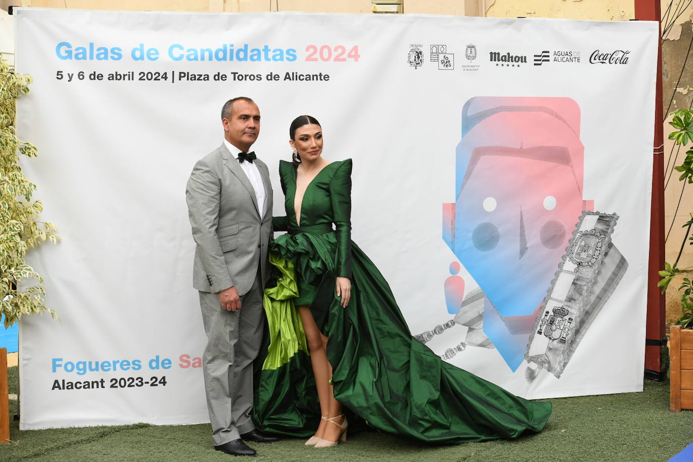 Estos son los vestidos en la gala de las candidatas a bellea del foc