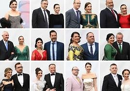 Estos son los vestidos en la gala de las candidatas a bellea del foc