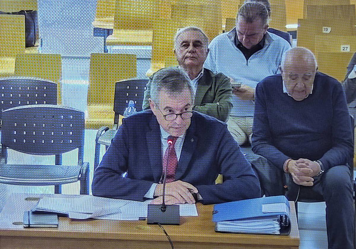 Captura de la señal institucional de las declaraciones de Francisco Grau.
