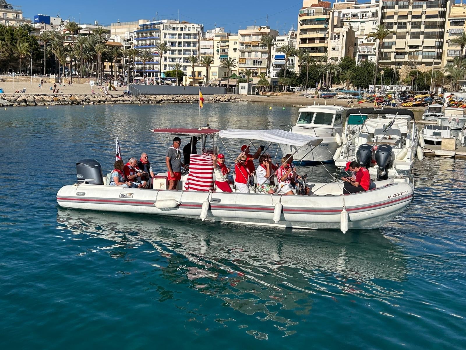 Así ha sido la versión de la gabarra del Athletic en Benidorm