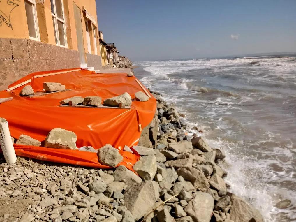 Playa de Babilonia en Guardamar del Segura.