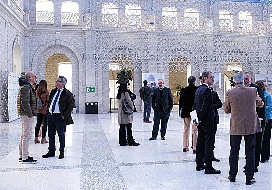 Presentación de la jornada en Casa del Mediterráneo.