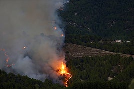 Incendio de Tárbena.