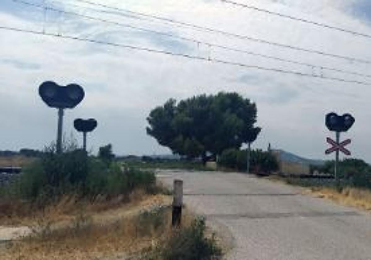 Paso a nivel que será eliminado.