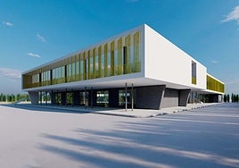 Recreación del futuro colegio de La Cañada.