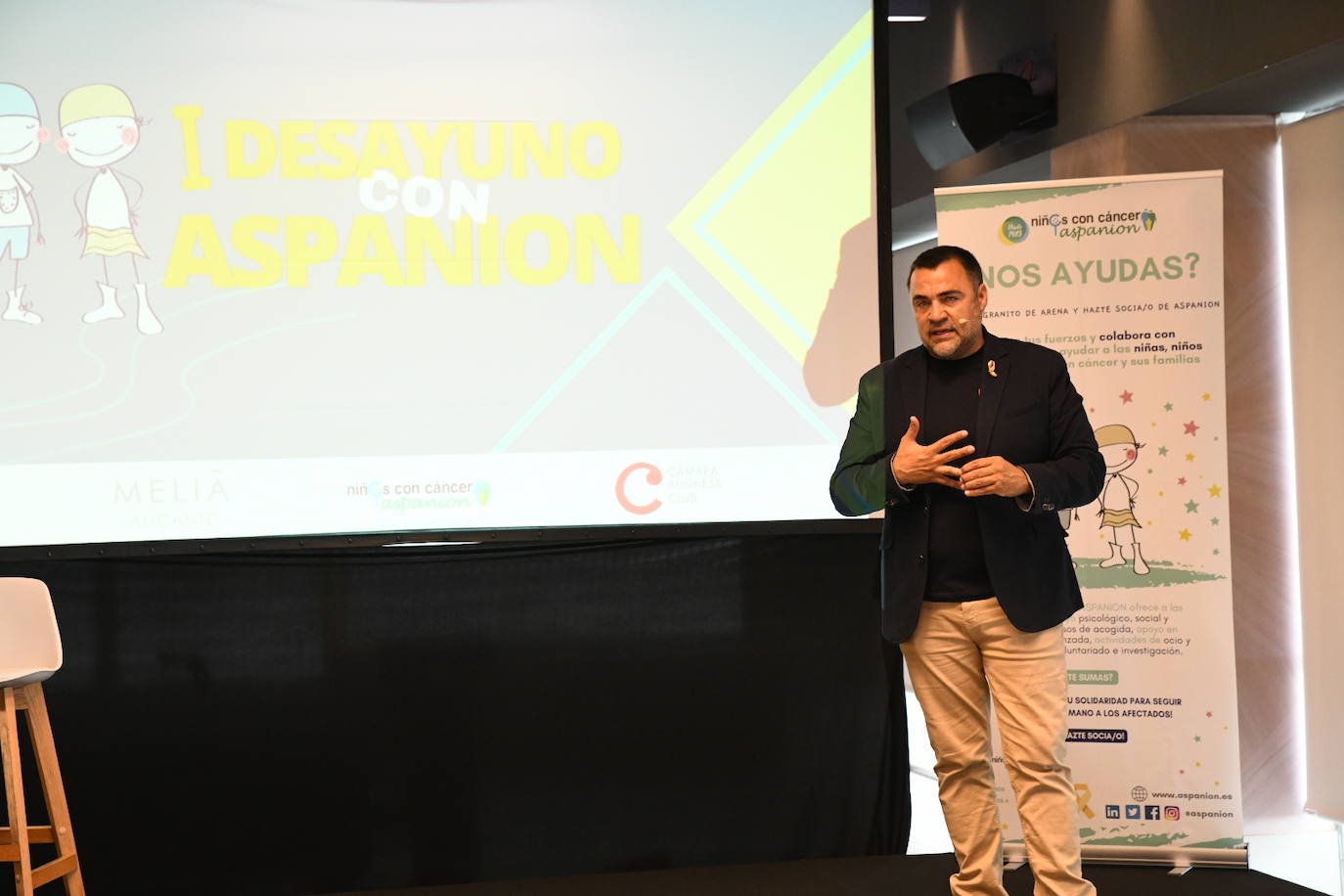 Así ha sido el I Desayuno con Aspanion celebrado en Alicante