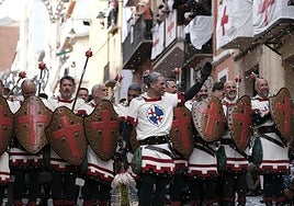 Filà de los Moros y Cristianos de Alcoi.