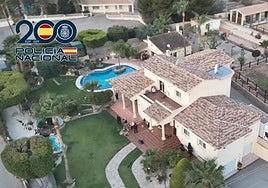 Mansión del 'narco de la Wikipedia' en un pueblo de Alicante.