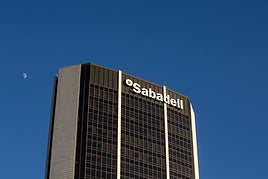 Edificio del Sabadell en Barcelona.