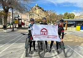 Los tres alicantinos que recorrerán el desierto