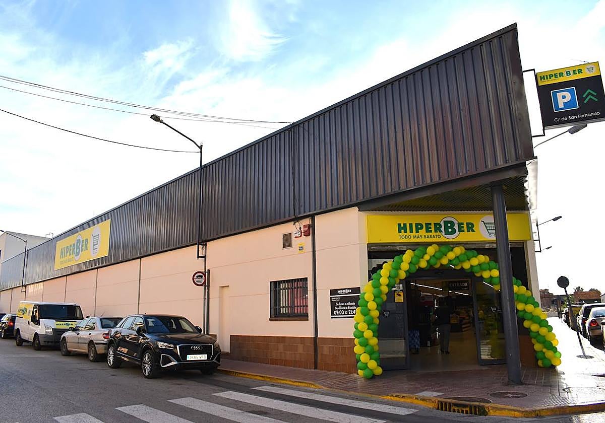 Imagen del nuevo supermercado.