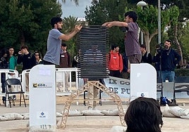 Los estudiantes responsables del proyecto cursan el Grado en Ingeniería Mecánica