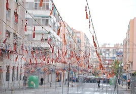 Mascletà del 28 abril de las Hogueras de Alicante.