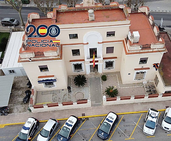 Imagen de la Comisaría de Dénia.