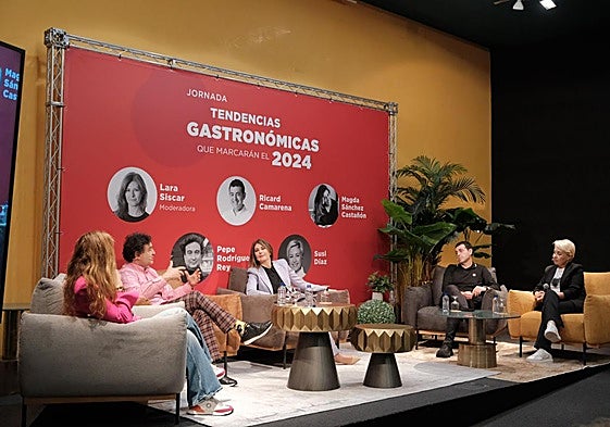 Jornada 'Tendencias Gastronómicas que marcarán el 2024'.