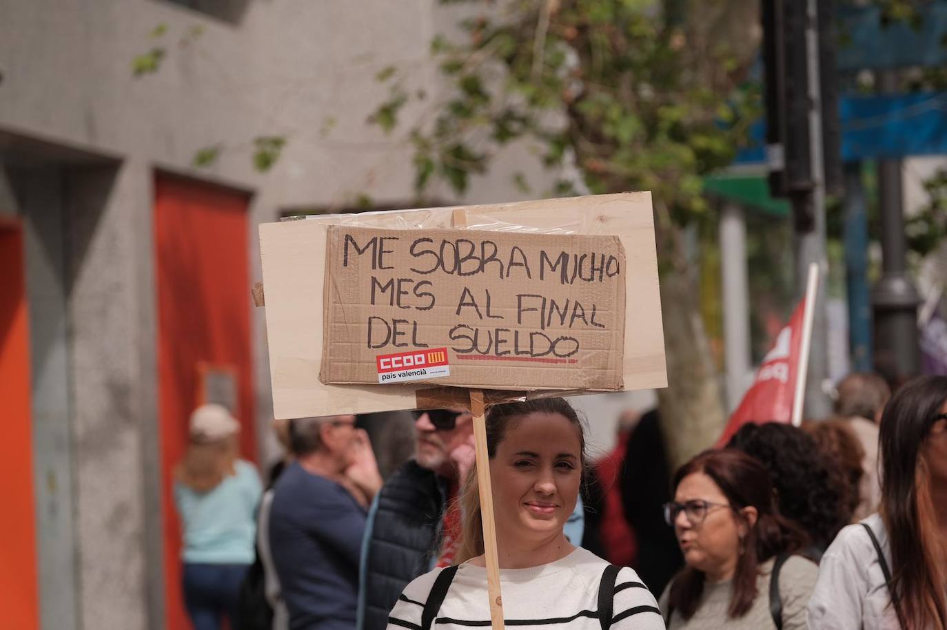 Los trabajadores toman el centro de Alicante