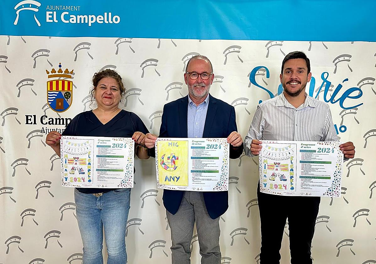 Presentación del cartel del Mig Any de los Moros y Cristianos de El Campello.