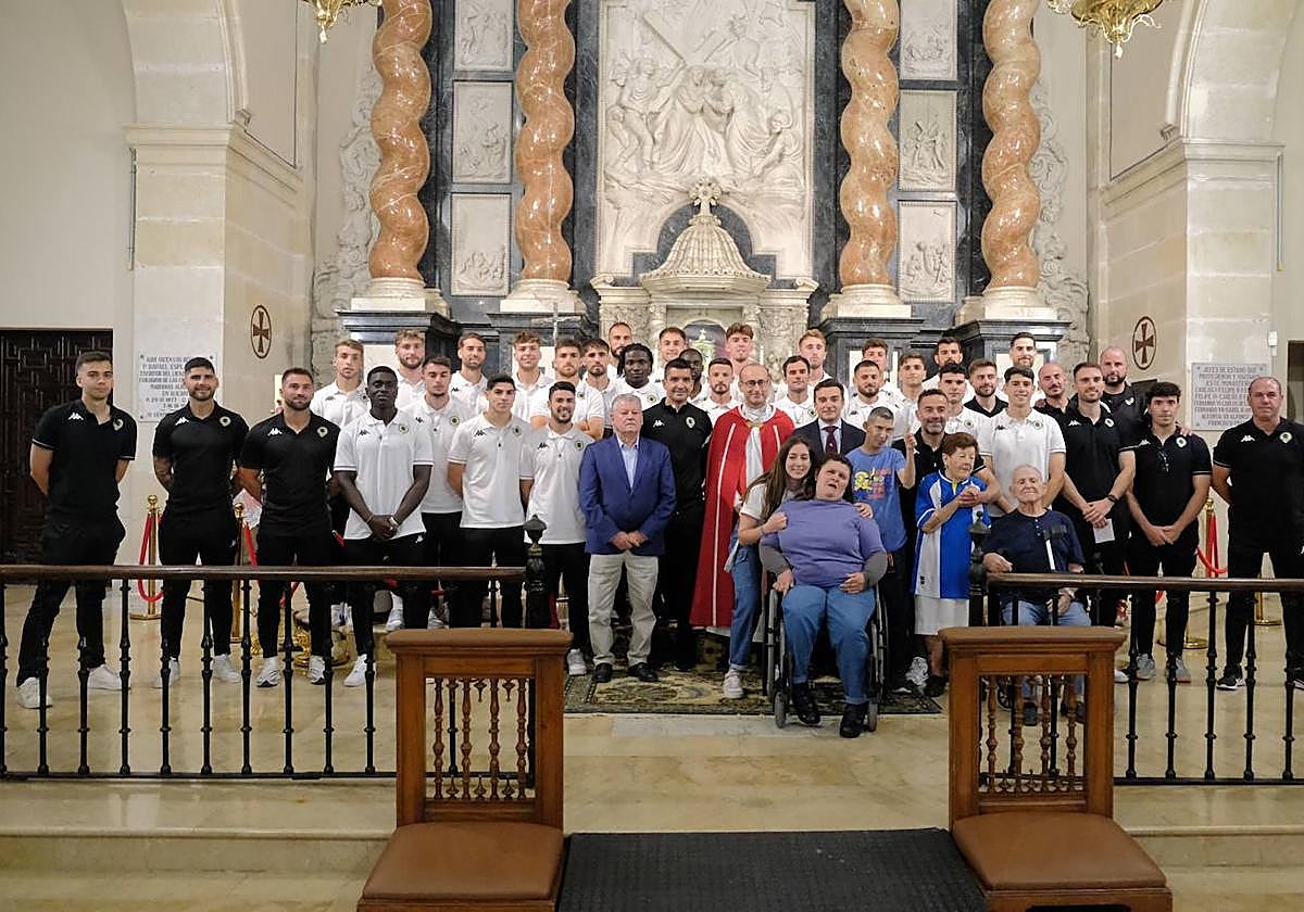 El Hércules agradece a la Santa Faz el milagro del ascenso