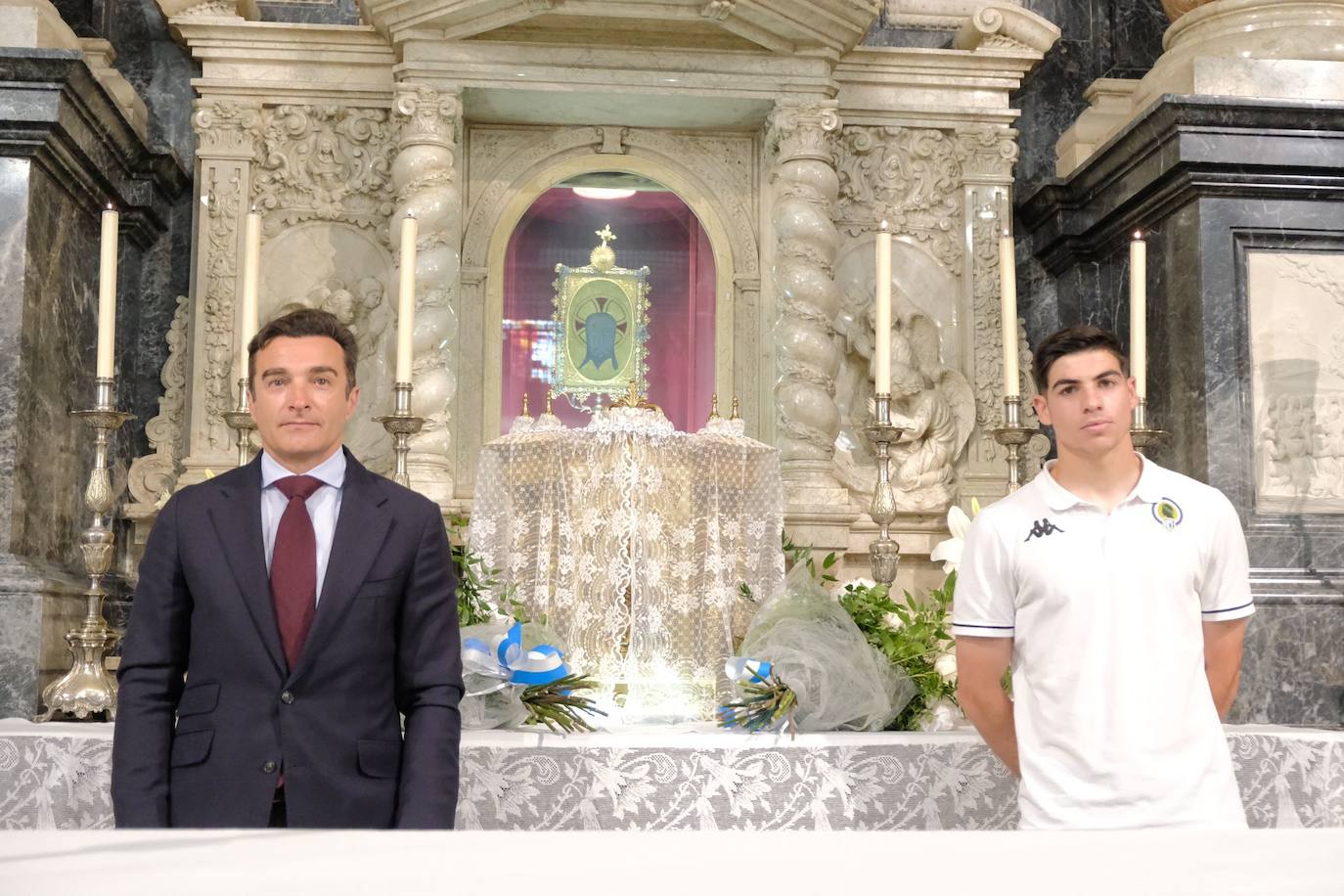 El Hércules agradece a la Santa Faz el milagro del ascenso