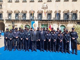 Acto del día de la policía local.