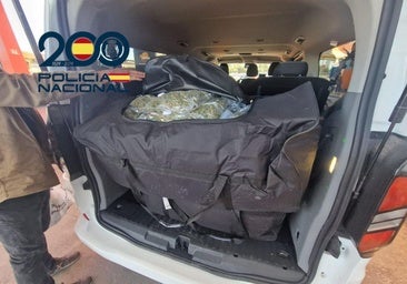 Una casa rural de Xixona, centro de operaciones de una red de narcos que enviaba marihuana a Francia