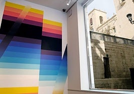 Exposición en el Mubag, al lado de la iglesia de Santa María.