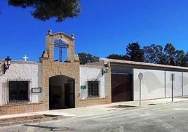 Accesos al cementerio de El Campello.