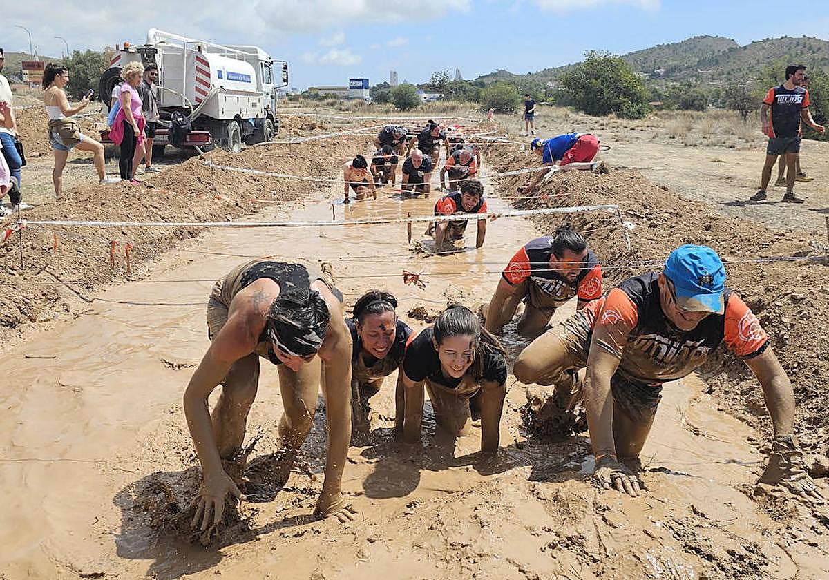Una de las pruebas de la competición.