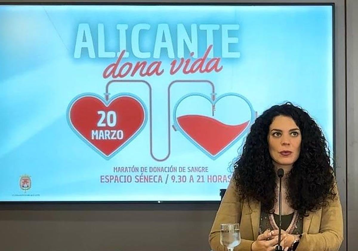 La concejal de Sanidad, Cristina Cutanda.