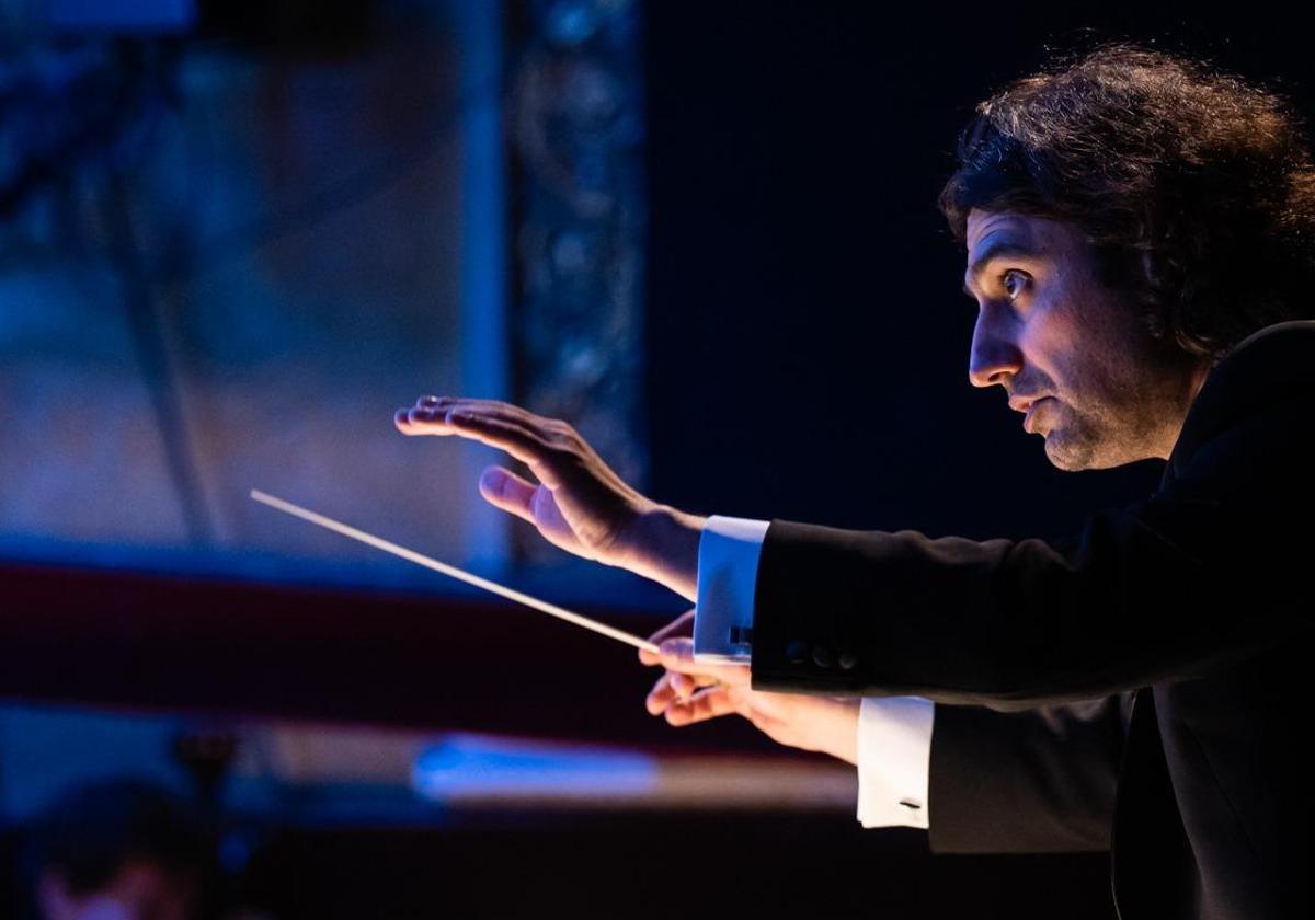 El director de orquesta Mihnea Ignat.
