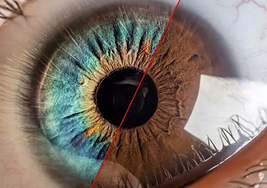 La queratopigmentación se usa para mejorar ojos deformes sin realizar mutilaciones.