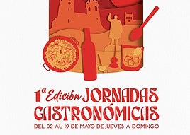 Cartel promocional de las jornadas gastronómicas.