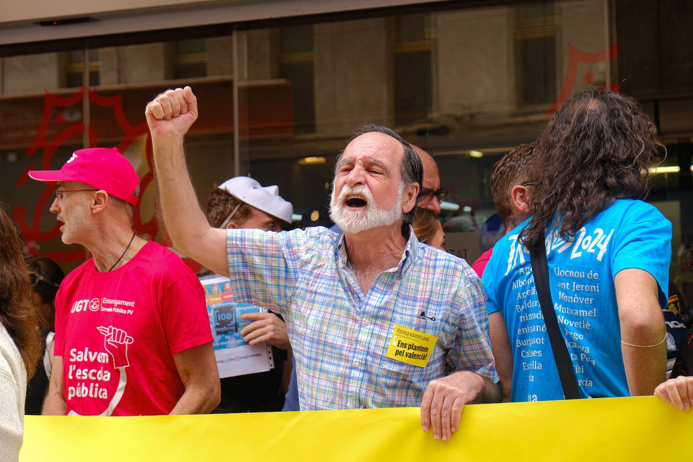 La marea verde toma Alicante en defensa de la educación pública