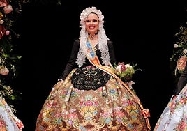 Alba Muñoz Navarro, bellea del foc de Alicante.