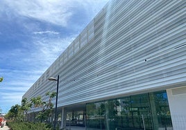 El pabellón polideportivo de San Vicente del Raspeig.