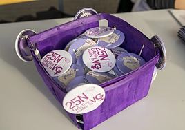 Punto Violeta en la Universidad de Alicante.