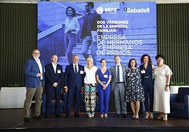 Participantes en la jornada sobre empresa familiar.