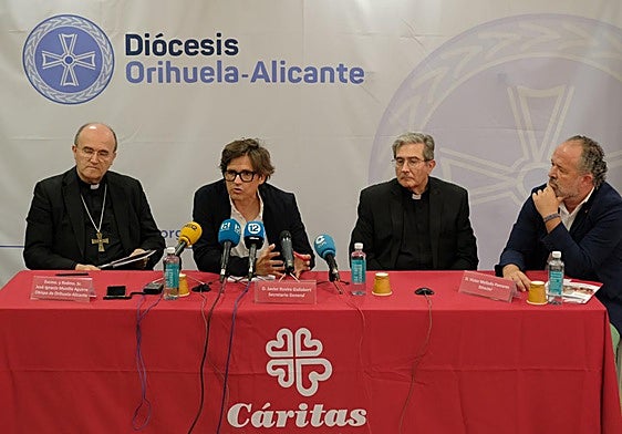 Presentación de la memoria de Cáritas de 2023.