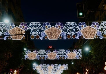 Encendido de luces de las Hogueras de Alicante y actos del fin de semana: pregón y mascletàs