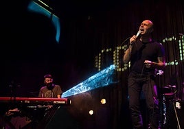 El dúo formado por Javier Corcobado y Julián Sanz.