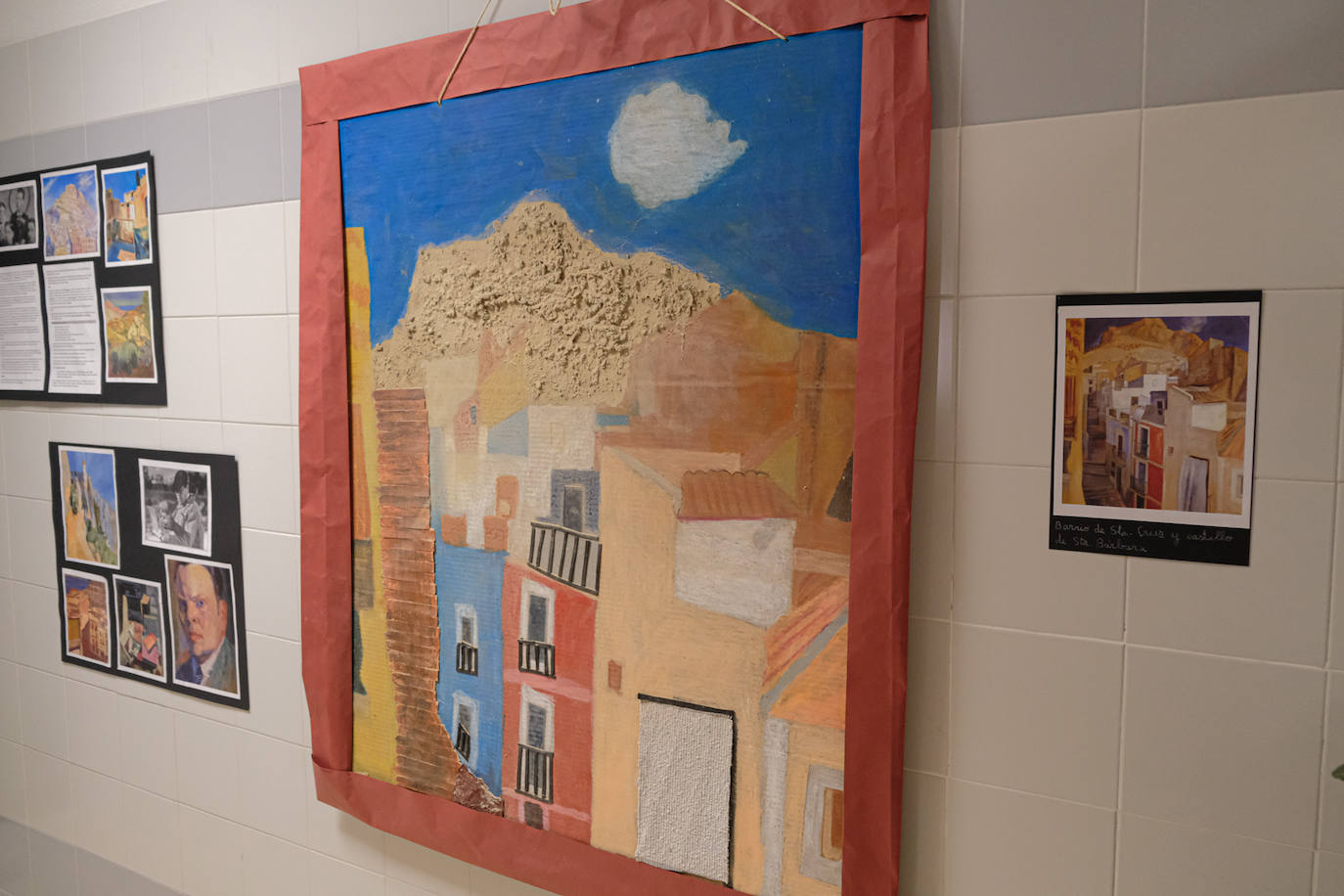 El arte de Gastón Castelló y Eusebio Sempere se reinventa en un colegio de Alicante