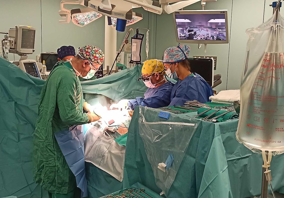 Trasplante de órganos en un hospital de la Comunitat.