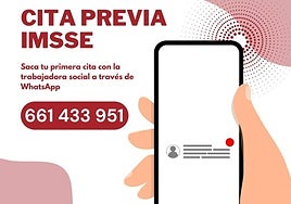 Cartel del nuevo servicio del Ayuntamiento de Elda.