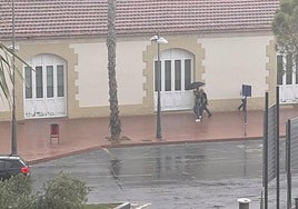 Lluvia en Alicante.