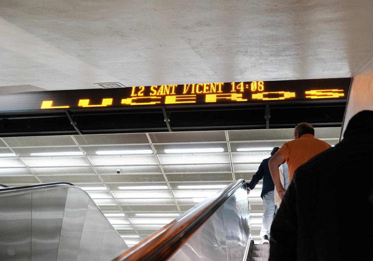 Estación de Tram de Luceros.