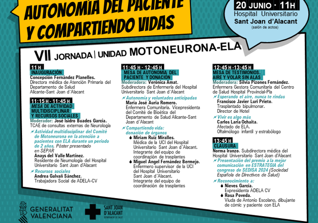 Programa de las jornadas.