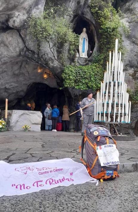 Parada de Arredondo en el Santuario de Lourdes.