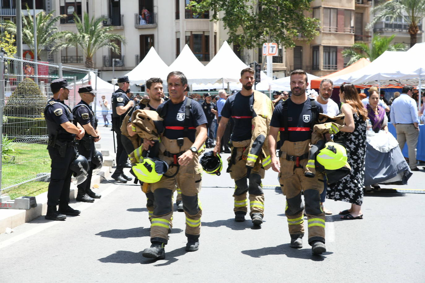 Así ha sido la primera mascletà de las Hogueras 2024