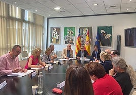 Mesa de Participación de la Educación 0-3 celebrada este martes.